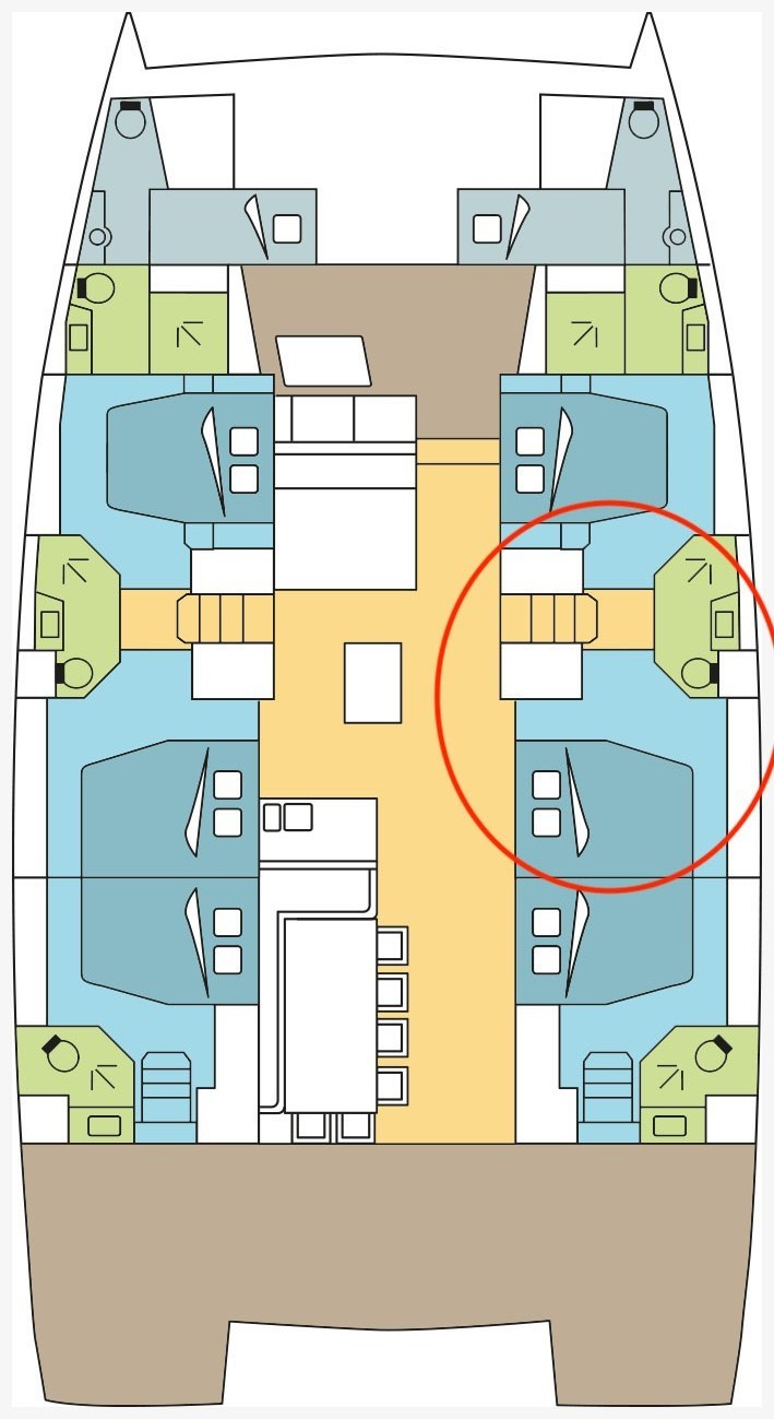 Bali 5.4 deck plan